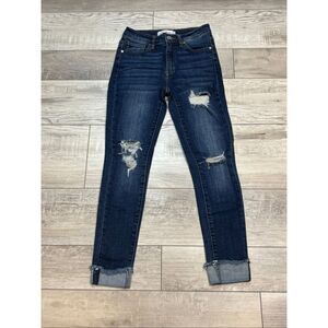 KanCan ankle skinny jeans size 1